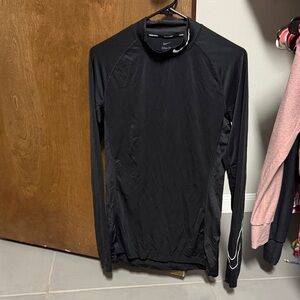 Nike Black Performance Long Sleeve Top